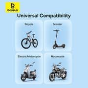 Baseus PrimeTrip Stick-on Type Bike Phone Mount Black