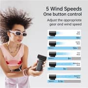 Jisulife Life9 Handheld Fan Black