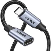 Ugreen UGCBLUS372 USB-C Male to USB-C Female Gen2 Alu Case Extension Cable 1M