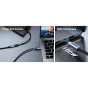 Ugreen UGCBLUS372 USB-C Male to USB-C Female Gen2 Alu Case Extension Cable 1M
