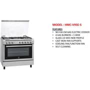 Hoover 4 Burners Gas Cooker HMC-V95E-S