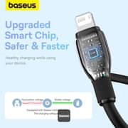 Baseus USB-A To Lightning Cable 1.2m Black