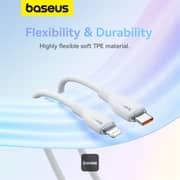 Baseus Type-C To Lightning Cable 2m White