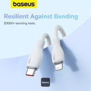 Baseus Type-C To Lightning Cable 2m White