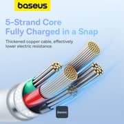 Baseus Type-C To Lightning Cable 2m White
