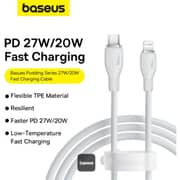 Baseus Type-C To Lightning Cable 2m White