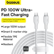 Baseus Type-C To Type-C Cable 2m White