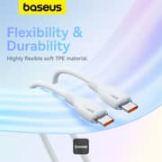 Baseus Type-C To Type-C Cable 2m White