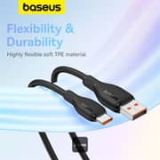 Baseus USB-A To Type-C Cable 2m Black