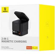 Baseus 2-In-1 Mag Pro Wireless Charger Black