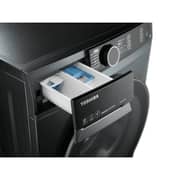 Toshiba Front Load Automatic Washing Machine, 9Kg, Inverter Motor, Morandi Grey - TW-BK100GF4EG-MK