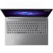 Lenovo LOQ 15IAX9E Gaming (2025) Laptop - 12th Gen / Intel Core i5-12450HX / 15.6inch FHD / 512GB SSD / 16GB RAM / 4GB NVIDIA GeForce RTX 2050 Graphics / Windows 11 Home / English & Arabic Keyboard / Luna Grey / Middle East Version - [83LK001SAX]