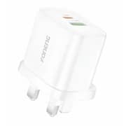 Foneng Dual Port 20W Wall Charger QC+PD White