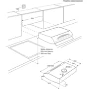 Zanussi Built In Cooker Hood ZHT611X
