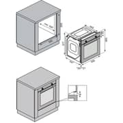 Ferre FryArt Built In Electric Oven QBPRY662CS