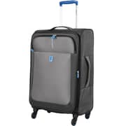 Sparcot Feather Series 1 Pc 4-Wheel Trolley Bag Grey