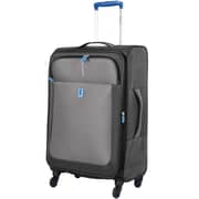Sparcot Feather Series 1 Pc 4-Wheel Trolley Bag Grey