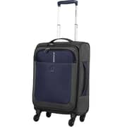 Sparcot Feather Series 1 Pc 4-Wheel Trolley Bag Navy Blue