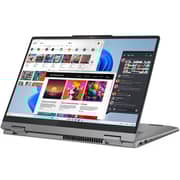 Lenovo IdeaPad 5 14IRH9 2-in-1 Convertible (2025) Laptop - 13th Gen / Intel Core i5-13420H / 14inch WUXGA / 512GB SSD / 8GB RAM / Shared Intel UHD Graphics / Windows 11 Home / English & Arabic Keyboard / Luna Grey / Middle East Version - [83KX002KAD]
