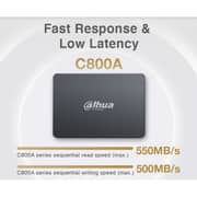 Dahua Portable Solid State Drive SATA III 1TB Black DHI-SSD-C800AS1TB