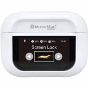 Music Man BT-X72 Wireless Eearbuds White
