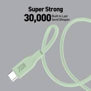 Joda SLIP 60W Type-C to Type-C Cable 1m – Green – CB017ALUN1