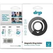 Drip Magnetic Silicone Ring Holder – Black