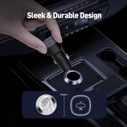 Joda USB-C Car Charger, Dual Port – Black