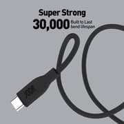 Joda Type-C to Type-C Silicone Charging Cable 1m – Black