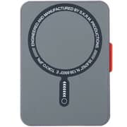Skinarma Mirage Magnetic Cardholder with Grip Stand – Phaze Black