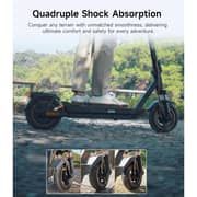 Navee GT3 Electric Scooter with Dual Suspension System