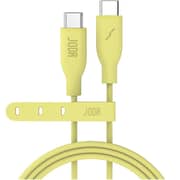 Joda Type-C to Type-C Silicone Charging Cable 1m – Yellow