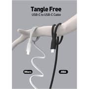 Joda Type-C to Type-C Silicone Charging Cable 1m – Yellow