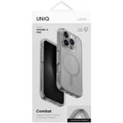 Uniq Combat MagClick Charging Case, Stone Grey – iPhone 16 Pro 6.3