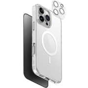 Uniq Clearvue MagClick Privacy 3-in-1 Cover Set, Black – iPhone 16 Pro Max