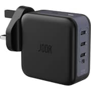 Joda USB-C 3-Port GaN Wall Charger – Black
