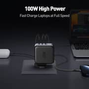 Joda USB-C 3-Port GaN Wall Charger – Black