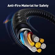Joda Type-C to Type-C & Lightning 2-in-1 Cable 1m – Black
