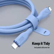 Joda SLIP 60W Type-C to Type-C Cable 1m – Blue – CB017AUUN1