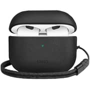 Uniq Terra Leather Case – AirPods 3 – Black