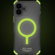 Skinarma Saido Niteglow Edition Mag-Safe Case, Green – iPhone 16