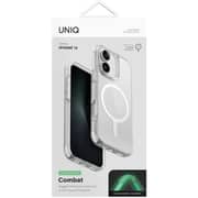 Uniq Combat MagClick Charging Case, Lume White – iPhone 16 6.1