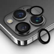 Uniq Optix Aluminum Camera Lens Protector, Black – iPhone 16 Pro / Pro Max