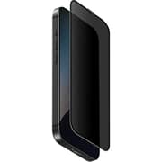 Uniq Optix Privacy Tempered Glass Screen Protector, Black – iPhone 16 6.1