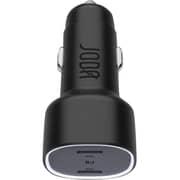Joda USB-C Dual-Port Car Charger – Black