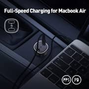 Joda USB-C Dual-Port Car Charger – Black