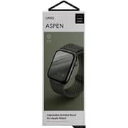 Uniq Aspen Braided Watch Strap 45mm – Green
