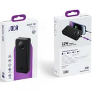 Joda BASIC 20E Power Bank 20000mAh with Dual Input, Black – PB010ABUN1