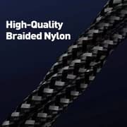 Joda Type-C to Type-C Nylon Braided Cable 2m – Black
