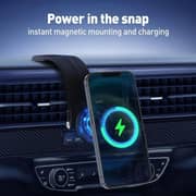 Joda MagQ Wireless Charging Car Holder with Velcro Base – Black